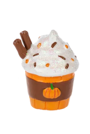 Pumpkin Spice Latte Token Charm