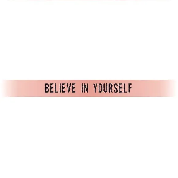 "Believe In Yourself" Rose Gold Embracelet