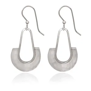 Spirit by Silver Forest Tear with Half Round Earrings in Silver