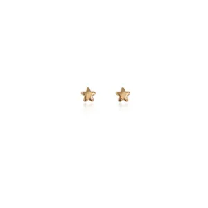 Spirit by Silver Forest Tiny Star Stud Earrings in Gold