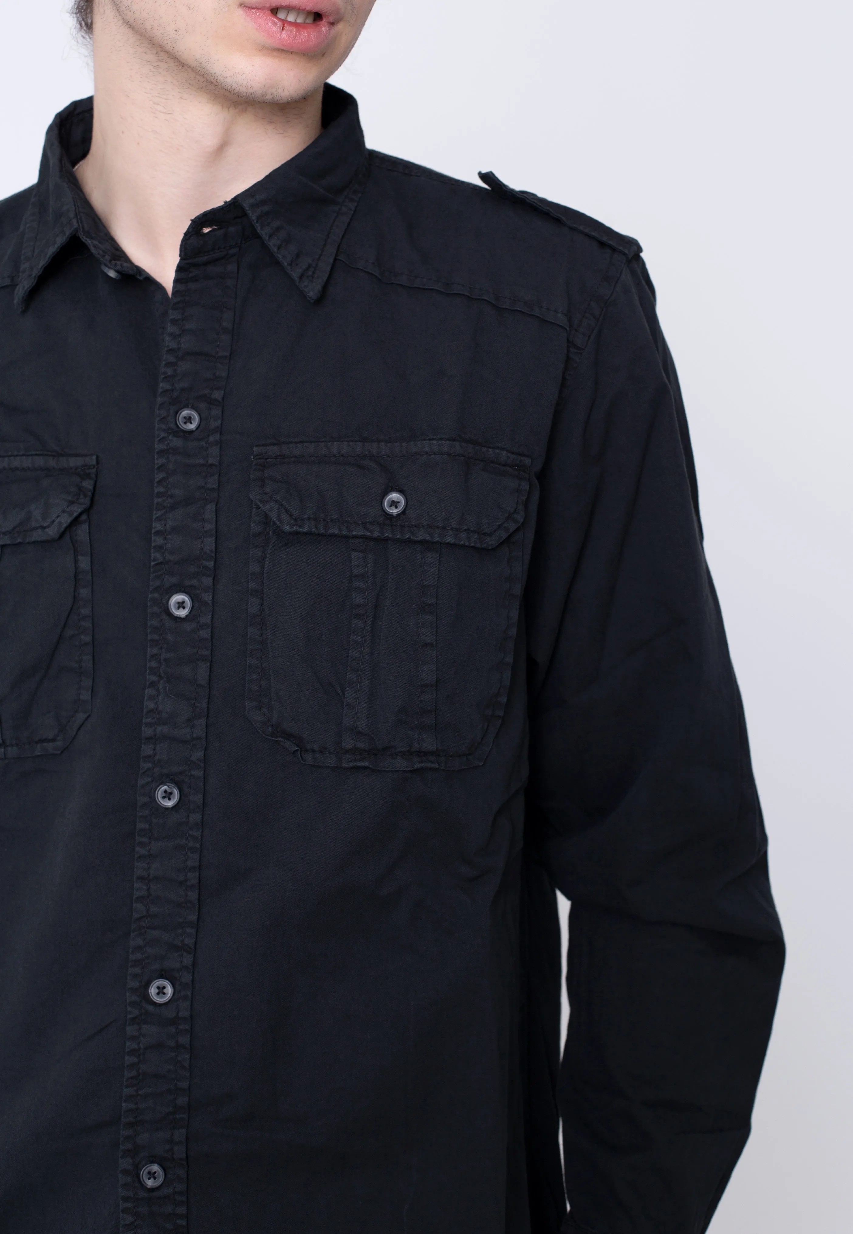 Surplus - M65 Basic Long Arm Black - Shirt