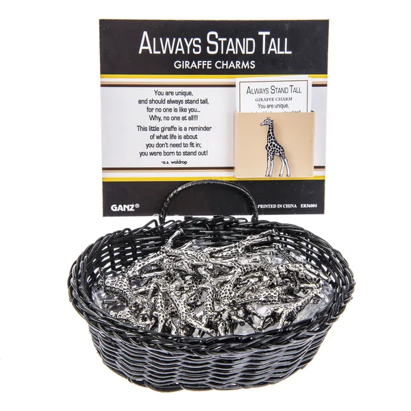 Token Charm Giraffe Always Stand Tall