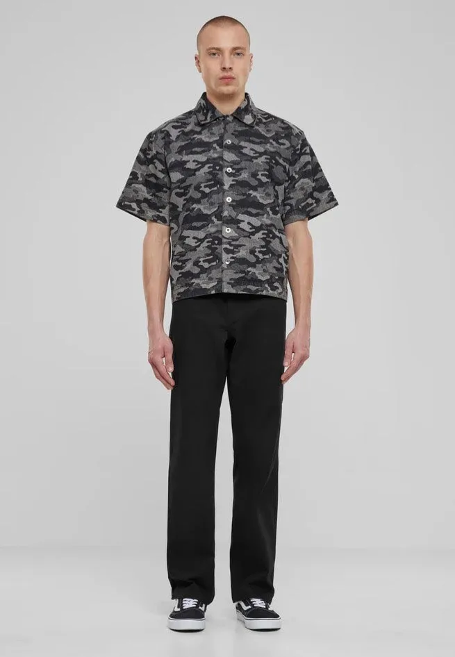 Urban Classics - Laser Printed Boxy Blacklasercamo - Shirt