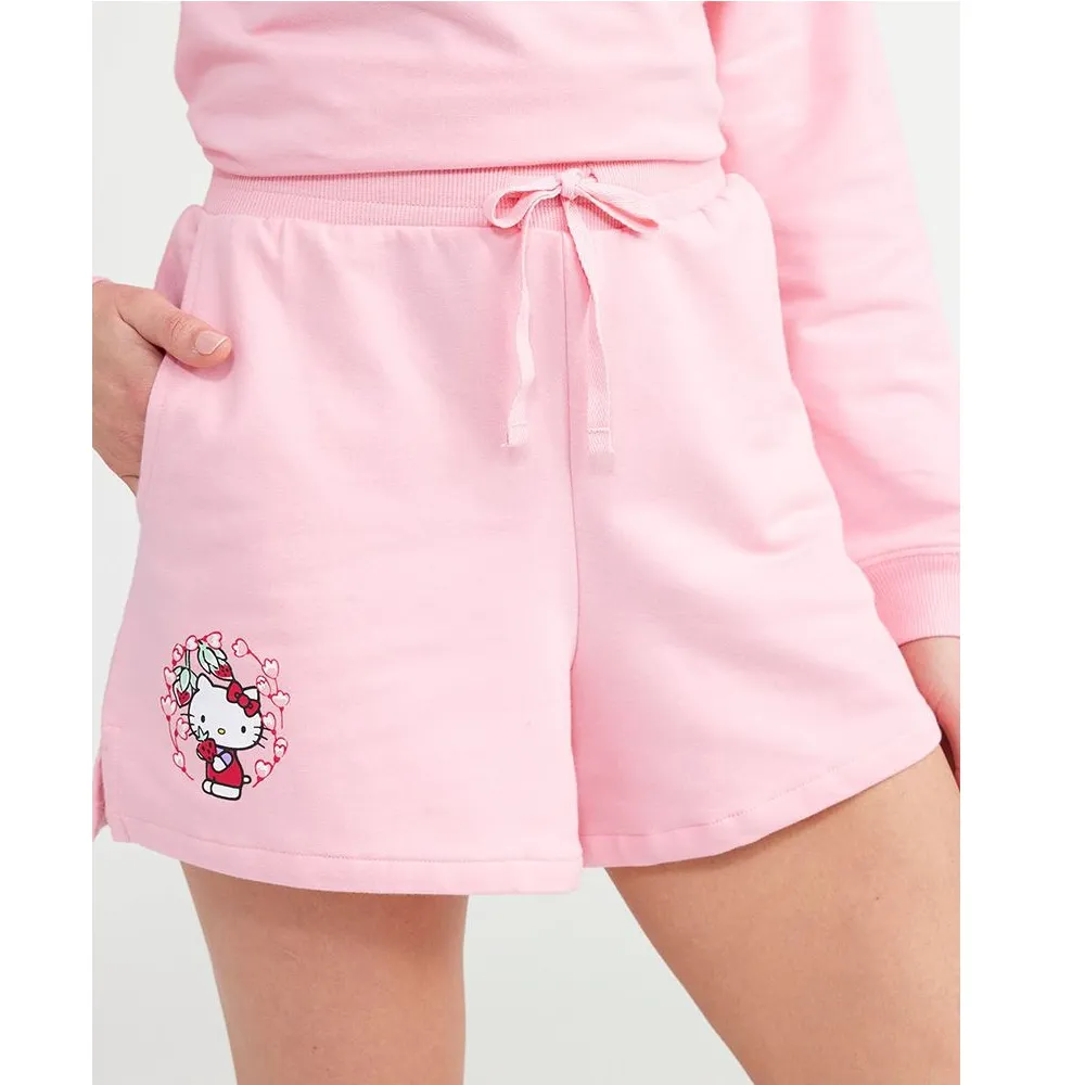 Vera Bradley Hello Kitty Cameo French Terry Shorts Size Small