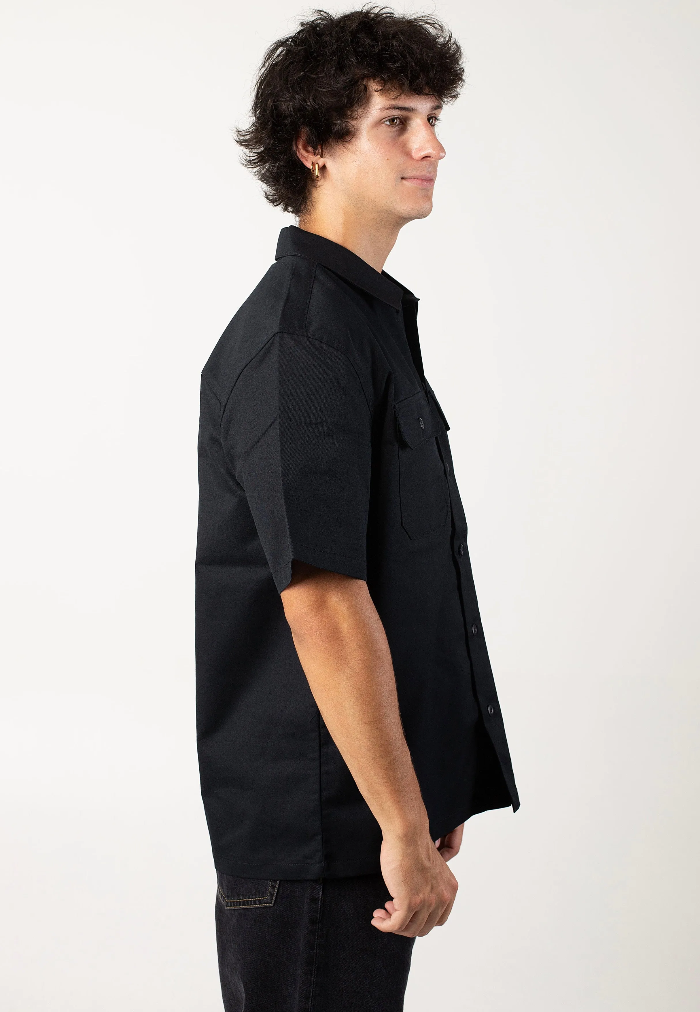 Vintage Industries - Dexter Black - Shirt