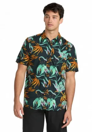 Volcom - Brainmelter Floral Black Green - Shirt
