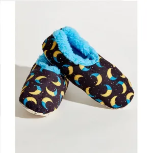Women's Classic Cozy Snoozies Black Stars & Moons