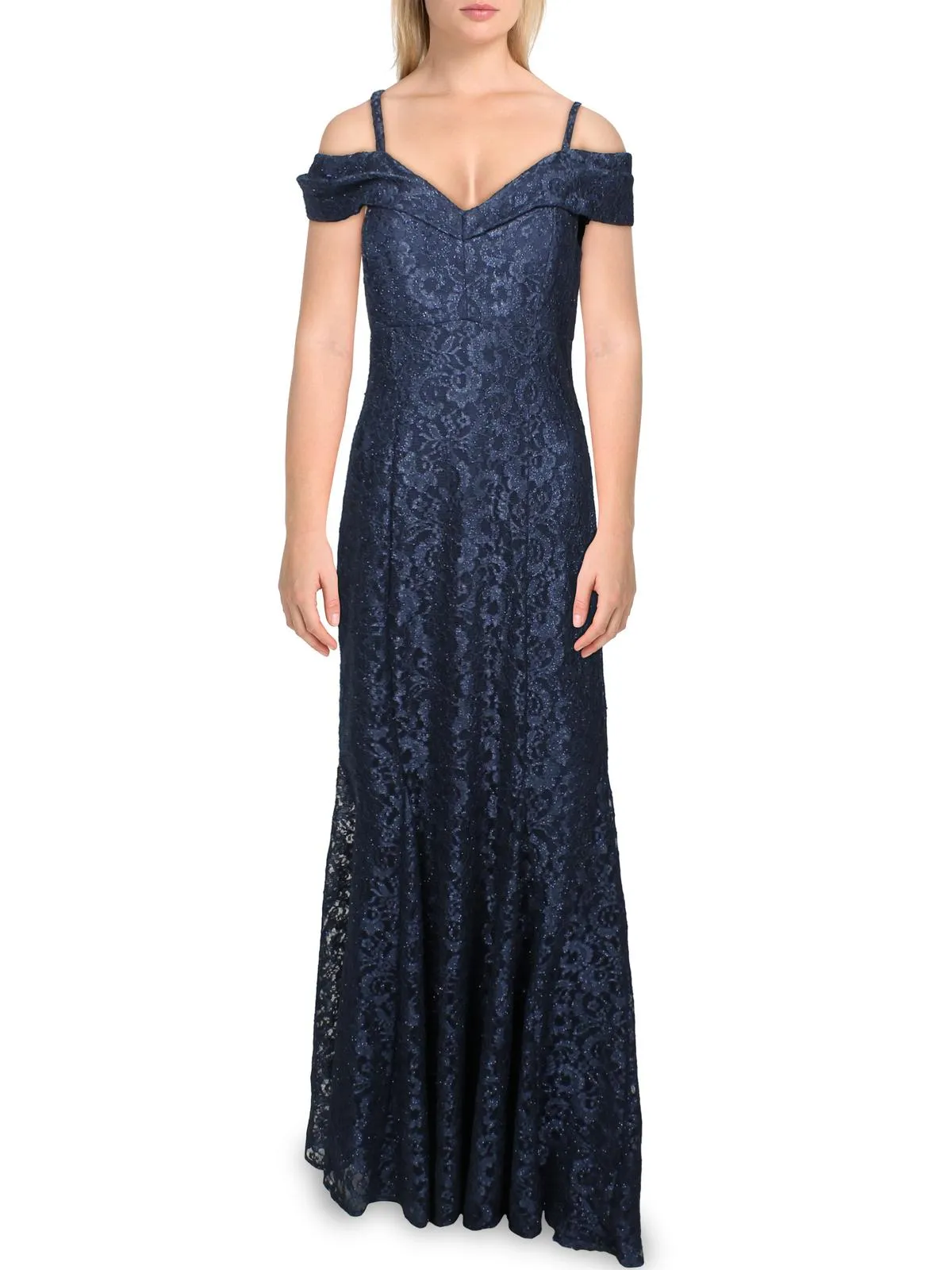 Womens Lace Formal Evening Dress