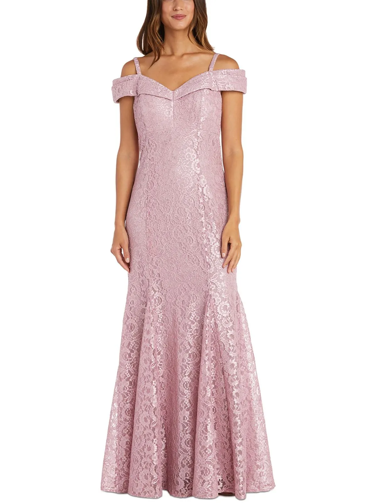 Womens Lace Formal Evening Dress