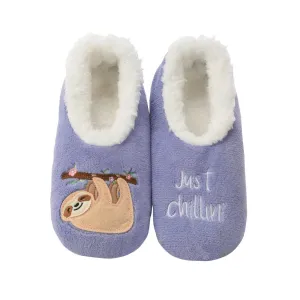 Women's Simply Pairables Cozy Snoozies Sloth Just Chillin'