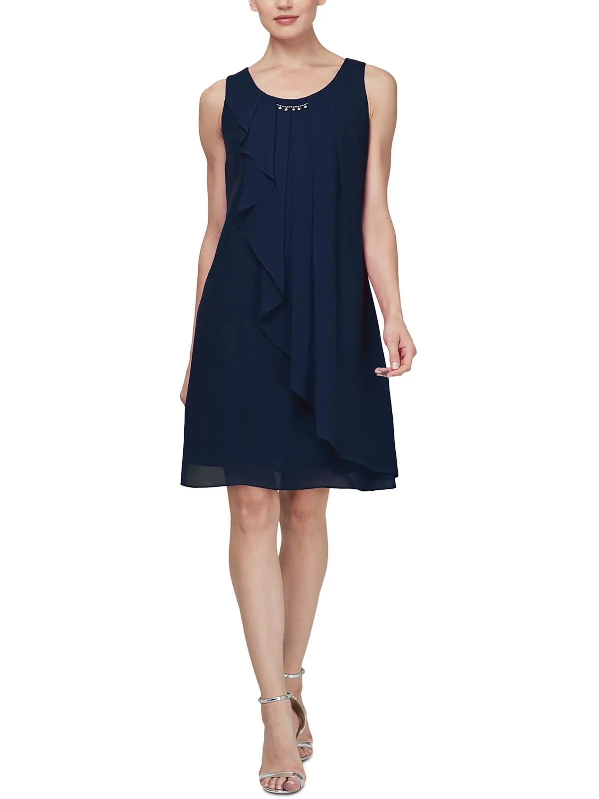 Womens Sleeveless Mini Party Dress