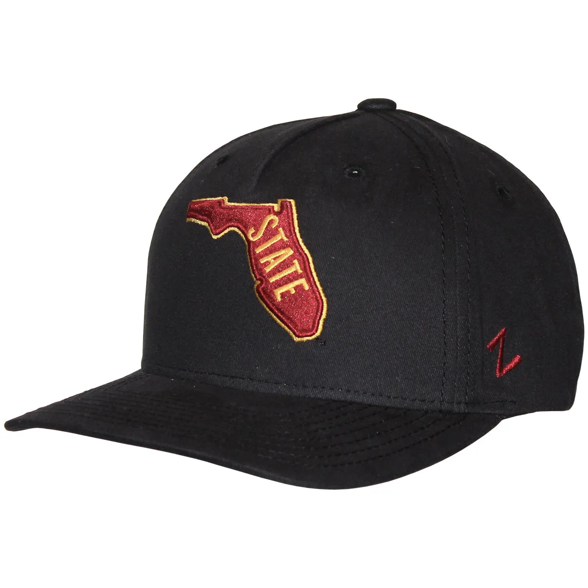 Zephyr Vault State of Florida Design Adjustable Cap - Black