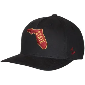 Zephyr Vault State of Florida Design Adjustable Cap - Black